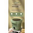 thumbnail image 4 of Green Portable Washing Machine, 6 L Mini Washing Machine and Dryer Combo with 3 Modes Portable Washer Machine(28*20*26cm), 4 of 5