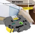 thumbnail image 4 of Intelligent Sensing Label Tape, Black On Yellow Label Ribbon 18mm Label Ribbon, For Brother TZe-641, 4 of 8
