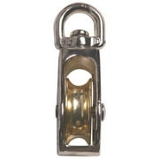 Ben-Mor 73722 Zinc Swivel Eye Pulley, Single, 1"