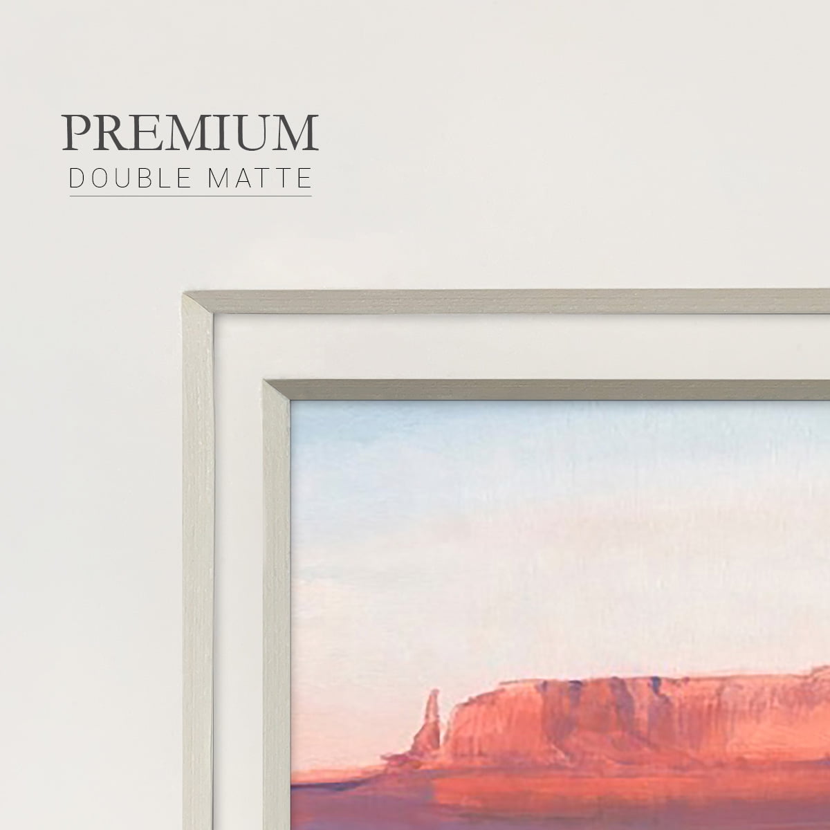 Red Rocks at Dusk IPremium Framed Print