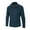 Navy, variant on fartey Mens Sweater Knit Stand Collar Woolen Print Top Long Sleeve Slim Fall and Winter Warm Quarter Zip Pullover Sweater
