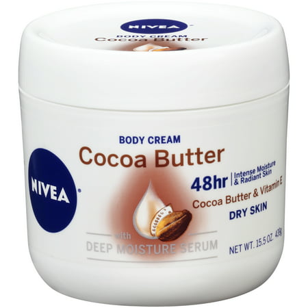NIVEA Cocoa Butter Body Cream 15.5 oz. (Best Body Lightening Cream)