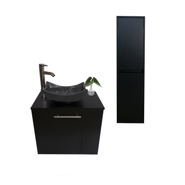 Combo De Gabinete Para Baño Lavamanos Y Monomando Derecho + Gabinete Organizador Garnier