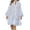 White, variant on Spring Tops for Women Womens Dresses Plus Size Fall Fashion Women V-Neck Solid Embroidery Patchwork Lace Button Long Sleeve Dress