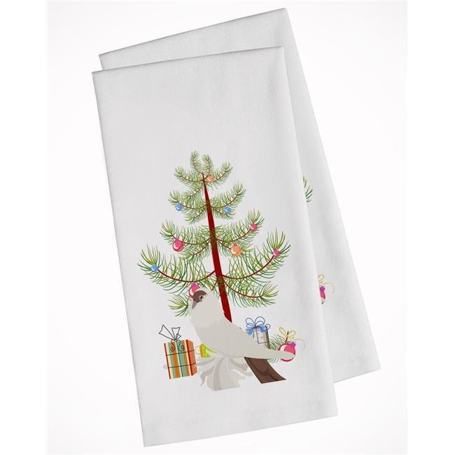 Custom Embroidered Celtic Christmas Tree Towel