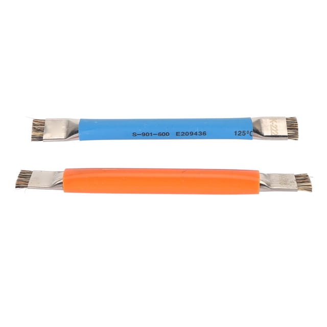 Cepillo Antiestático Para Teléfono, Cepillo De Limpieza IC De Placa Base De Teléfono, Doble Cabezal De Acero Inoxidable, Reutilizable Para Limpieza De Teléfono