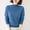 Blue, variant on Vivianyn HD Women's Solid Mock Neck Sweater, Long Sleeve Casual Knit Pullover,Beige,Size S-XXXL