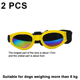 thumbnail image 2 of Gafas para perros Gafas de sol para perros Correa ajustable para gafas de sol UV Protección impermeable para perros Namotu CPB-DE-LYY1939-3, 2 of 5