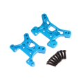 thumbnail image 4 of Torres de amortiguación delanteras y traseras de aleación de aluminio Soportes de amortiguación para automóviles RC fáciles de instalar Azul, 4 of 9