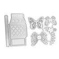 thumbnail image 1 of Tssuoun 4 Pcs/set Insect Bottle Shaped Scrapbooking Dies Decoration Making Tool Greeting Cards Embossing Portable DIY Crafting Stencils, 1 of 9