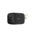 thumbnail image 1 of Cargador de pared Belkin de 65 W, doble USB-C, carga rápida PD 3.0, 1 of 8
