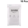 thumbnail image 2 of 10pcs Disposable Antifouling Non-woven Apron Durable Waterproof Oil-Proof Apron for Cooking Home, 2 of 7
