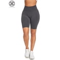 thumbnail image 4 of Luxtrada Women's Activewear Solid Workout Cycling Yoga Running High Waist Pants Biker Shorts, 4 of 7