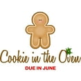 thumbnail image 3 of CafePress - Due June Cookie Maternity T Shirt - Cotton Maternity T-shirt, Cute & Funny Pregnancy Tee, 3 of 4