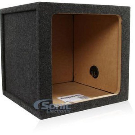 Atrend 15KS 15" Single Sealed Square Subwoofer Enclosure for Kicker L5 and L7 Subwoofers