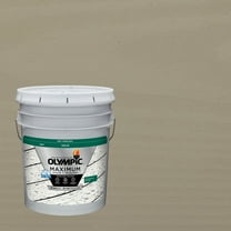 Olympic Maximum 5 Gallons SC-1075 Silver Dollar Solid Color Exterior Stain and Sealer in One