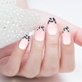 thumbnail image 2 of 48Pcs Press On Nails Designed For Women With Assorted Color And Durable Full Cover Nail Decor, 2 of 9