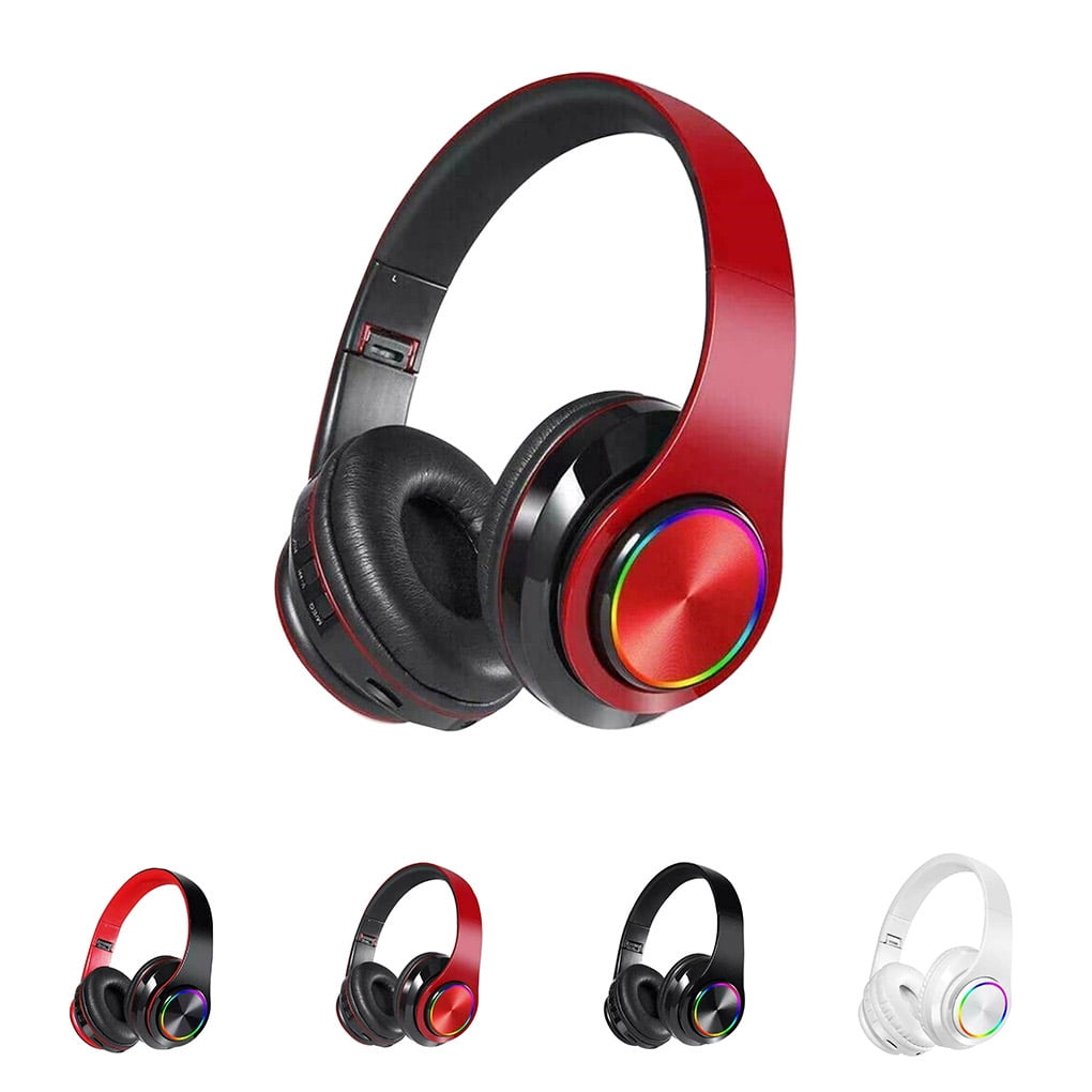 B39 LED Bluetooth V5.0 Sports Headphones with Subwoofer, Wireless