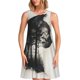 thumbnail image 1 of Disketp Double Exposure Cat Forest para Vestido sin Mangas para Mujeres, Vestidos de Verano para Mujeres, Casual y Holgado para la Playa, 1 of 7