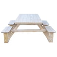 thumbnail image 1 of Pressure Treated Pine 8ft Walk-In Table, 1 of 10