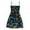 X24-Navy, variant on ZHUASHUM princess dresses for girls Casual Kids Dress Floral Girls Toddler Print Ruffle Baby Party Skirt easter clothes Green,Size:5-6 Years
