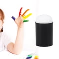 thumbnail image 3 of RUNROTOO 12Pcs Finger Paint Brush Black with Handle for Ink Chalk Art and Craft Applications, 3 of 8
