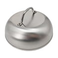 thumbnail image 2 of Cubierta para untar, cúpula para derretir queso para parrillas planas, hamburguesas para interiores y exteriores Mango de metal, 2 of 8