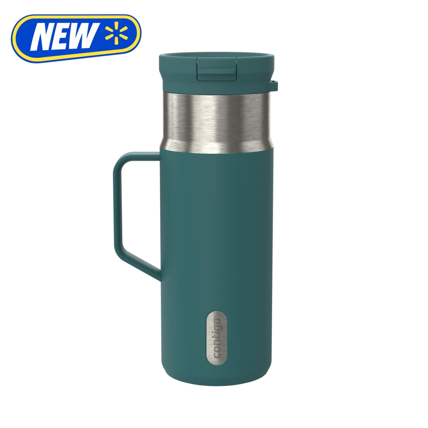 Contigo 18oz SnapSeal Insulated Stainless Steel Tumbler  Mineral Teal/Silver