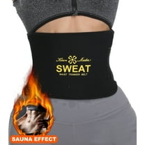 QRIC Waist Trimmer Belt, Sweat Wrap, Tummy Toner, Low Back and Lumbar Support with Sauna Suit Effect, Abdominal Trainer