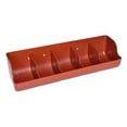 thumbnail image 2 of Comedero para lechones Zulema 5 ranuras rojas para cerdos, 2 of 8