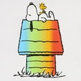 thumbnail image 6 of Snoopy Juniors’ Graphic Split Skimmer T-Shirt, 6 of 8
