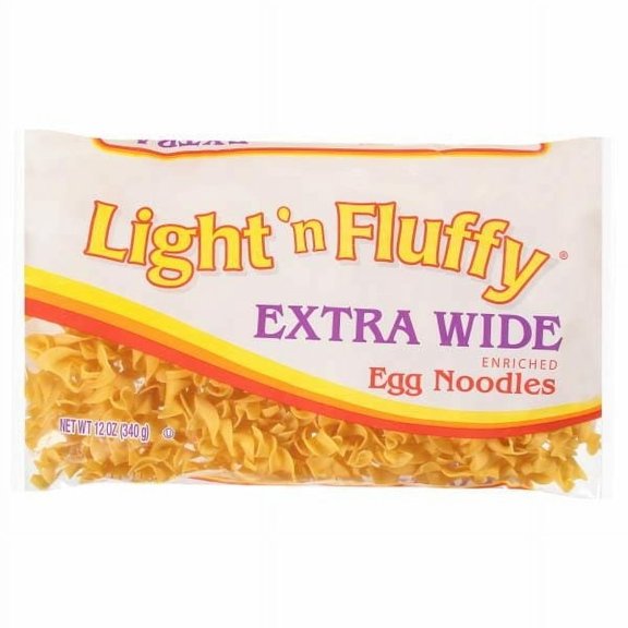 Light 'n Fluffy Egg Noodles Enriched Extra Wide (Pack of 2)