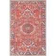 thumbnail image 2 of GLN Rugs Kerasus - Indoor, Machine Washable Area Rug 2'x3' Multi Red Home Carpet, 2 of 7