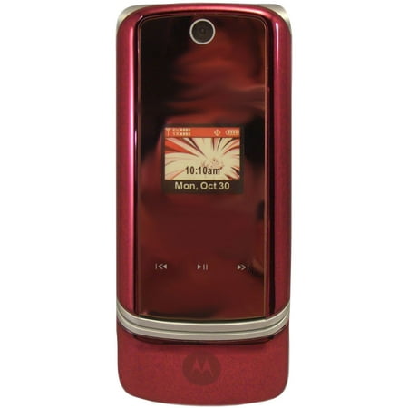 - Verizon Motorola K1m / KRZR - Fire Red Mock Dummy Display Toy Cell Phone Good for Store Display or for Kids to Play