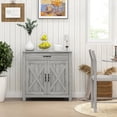 thumbnail image 3 of Farmhouse - Style Storage Cabinet with Drawer / Add Charm to Any Room, 3 of 7