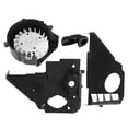 thumbnail image 3 of ATV Quad 4 Wheeler Go Kart Moped Scooter Upgrade, Cooling Fan Cover Assembly for GY6 125cc 150cc Engines with High-Performance Exhaust Pipe Kit, 3 of 8