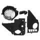 thumbnail image 4 of Cubierta De Aire Del Motor, Cubierta Del Ventilador Del Motor Instalación Simple Negra Para Reemplazo De Scooter Para GY6 125 150cc ATV, 4 of 7