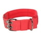 thumbnail image 4 of Collar para perro, ligero, transpirable, ajustable, resistente, de nailon, para entrenamiento de perros medianos y grandes, rojo L, 4 of 12