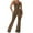 Coffee, variant on Women's Yoga Ribbed One Piece Tank Tops Rompers Sleeveless Workout Bodysuits Exercise Jumpsuits