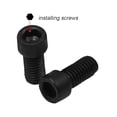 thumbnail image 3 of Angle Grinder Auxiliary Handle Anti-skid Professional Replacement Attachment Universal M8 Woodworking Power Tools Handles with Installing Screws, 3 of 6