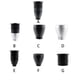 thumbnail image 4 of Bearachild Bean Warehouse Principiantes Tamaño compacto Accesorios para el hogar Lavable Desmontable Diseño Herramienta de molienda Dulce regalo Juegos de servir café y té Negro claro/Juego, 4 of 6