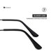 thumbnail image 3 of 12 Pack Mens Women Flag Sunglasses USA Flag Glasses for 4th of July for Independence Day Patriotic Decorations, 3 of 5