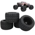 thumbnail image 4 of 1/8 RC Pneu, Forte Excellente Adhérence Roue en Caoutchouc RC, Antidérapant Pratique Rovan / Hpi / Sauvage Hsp / Zd Course pour 1/8 Camion Redcat XL Monté / FLUX Gt, 4 of 8