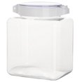 thumbnail image 1 of Plastic Storage Jar Airtight Snacks Canister Food Storage Container for Kitchen, 1 of 10