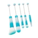 thumbnail image 4 of 5 brochas de maquillaje con cuentas, brocha para lápiz labial, brocha multiusos para cejas, brocha correctora para actividades en el hogar de las muje Azul, 4 of 9