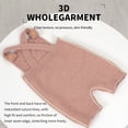 thumbnail image 4 of Generic Warm Blouse for Little Boys Baby Knit Romper Cotton Sleeveless Boy Girl Sweater Clothes Solid Jumpsuit 1 Piece Outfits with Hat Caps Set(Pink,0-3 Months), 4 of 9