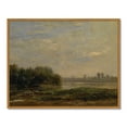 thumbnail image 6 of Drsoum Vintage Village Lakeside Wall Art 11x14in Natural Framed Classic Retro Farmhouse Rustic Decorations for Living Room Bedroom, 6 of 6