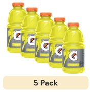 (5 pack) Gatorade Thirst Quencher Sports Drink, Lemon Lime, 32 oz Bottle