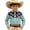 AA~Army Green66, variant on Hiijoy Long Sleeve Western Shirt for Boys Cowboy Comfortable Button Up Shirt, Sizes 4-5