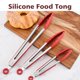 thumbnail image 3 of Pinzas de cocina de silicona de acero inoxidable Worallymy utensilios de cocina antiadherentes para asar barbacoa Worallymy JD735816759, 3 of 7